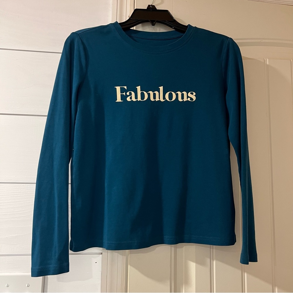 MOTF Teal Long Sleeve Tee